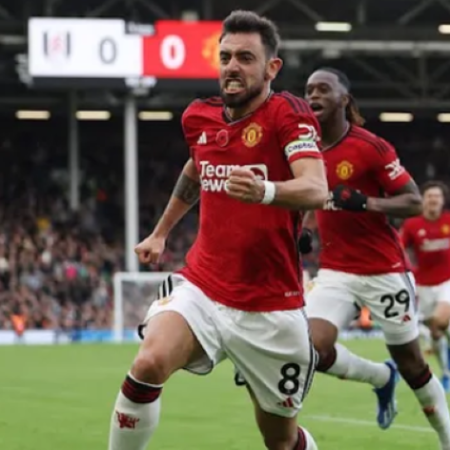 Tỏa sáng trước Fulham Bruno Fernandes không nói gì