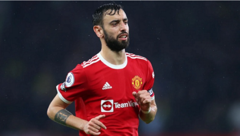 Bruno Fernandes là đội trưởng của Man United.